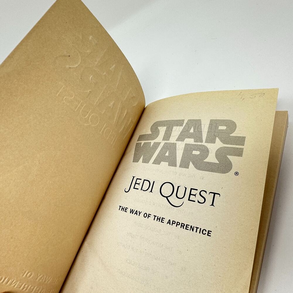 Star Wars Jedi Quest 1 The Way of the Apprentice Jude Watson Paperback Used 2002 - Picture 11 of 14